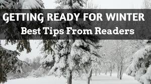 getting ready for the winter