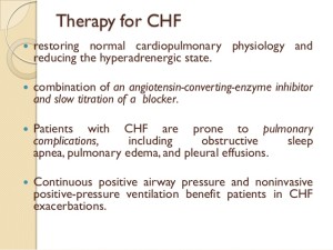 THERAPY FOR CHF