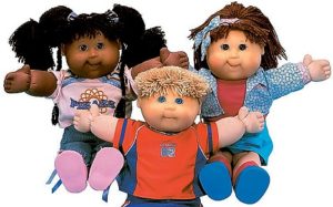 CABBAGE PATCH KIDS - DOLLS - DREAM TOYS 2004, THE TOP TEN TOYS FOR CHRISTMAS 2004, (ALPHABETICAL ORDER) BRATZ, CABBAGE PATCH KIDS, GAMES, DORA THE EXPLORER, LEAPSTER, POWER RANGERS, ROBOSAPIENS, TAMAGOTCHI, TRAMPOLINES, AND V-SMILE.OPS.